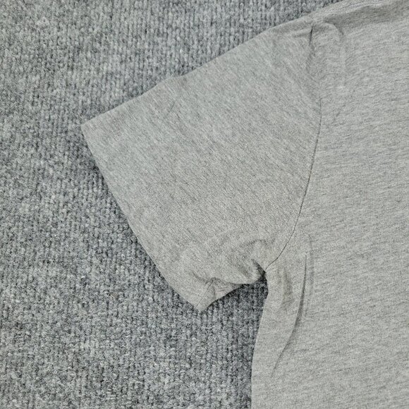 Puma Shirt Men Small Gray Logo Graphic Tee Crew Neck Short Sleeve Pullover Adult - Picture 7 of 15
